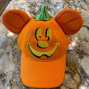 HTF Mickey Mouse pumpkin hat